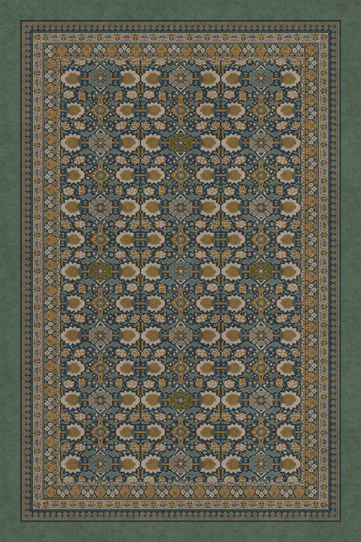 spicher and company biltmore promenade striking flora vinyl mat