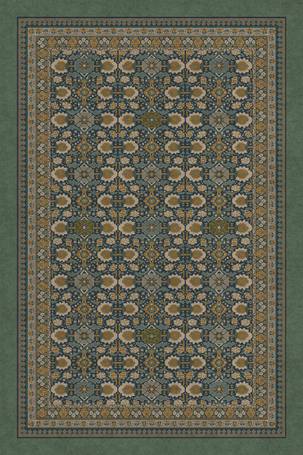 spicher and company biltmore promenade striking flora vinyl mat