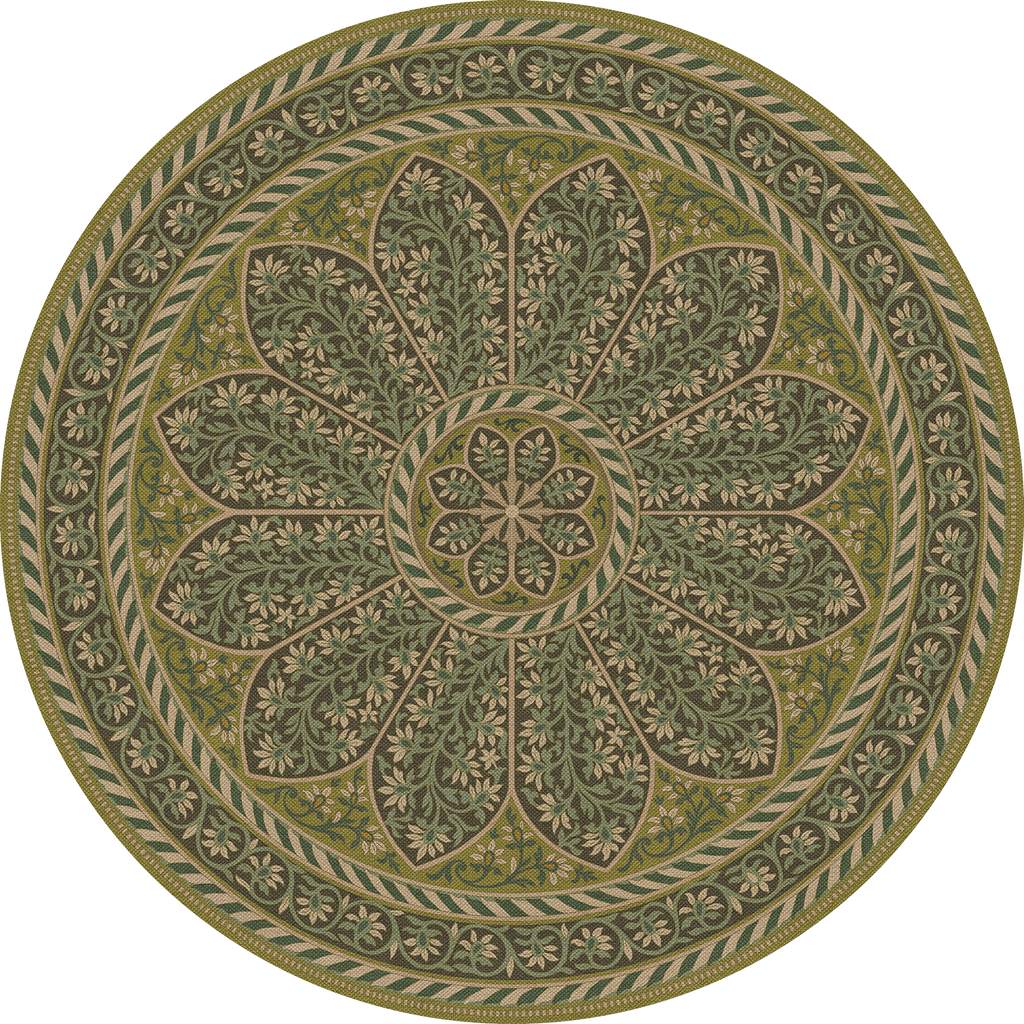 spicher and company biltmore estate tracery fernwater vinyl mat