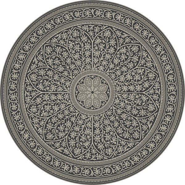 spicher and company biltmore estate tracery ink blossom vinyl mat