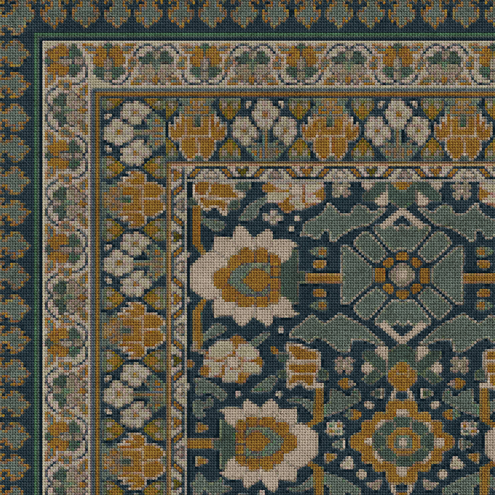 spicher and company biltmore promenade striking flora vinyl mat