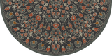 Spicher and Company Biltmore Arabesque Bloom Oxidized Petals Vinyl Mat