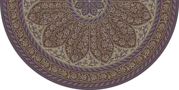 Spicher and Company Biltmore Estate Tracery Wisteria Room Vinyl Mat
