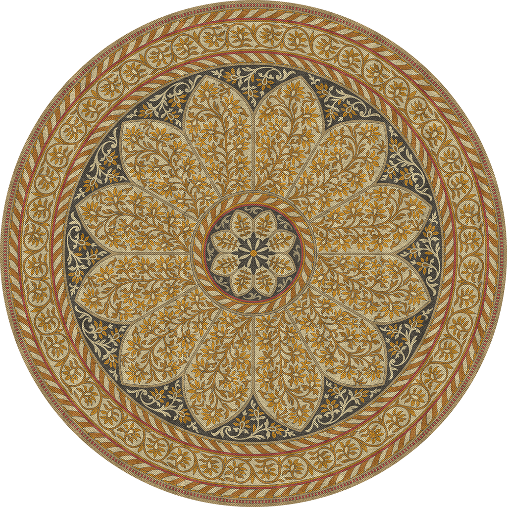 spicher and company biltmore estate tracery gilded dusk vinyl mat