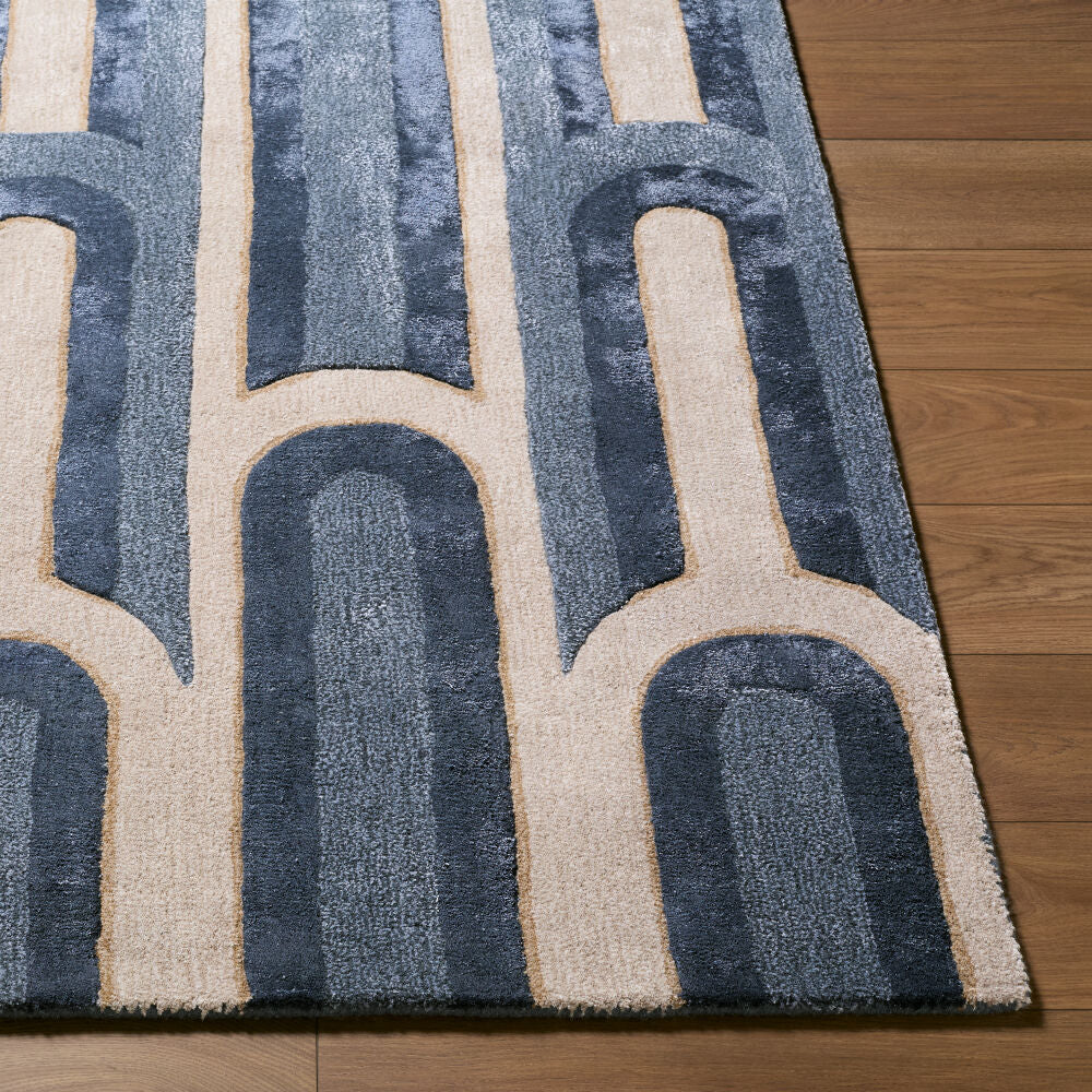 surya fuji fjj 2301 charcoal rug