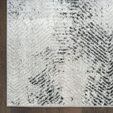 nourison dekor dek04 grey charcoal rug