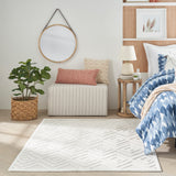 nourison versatile nrv01 ivory white rug