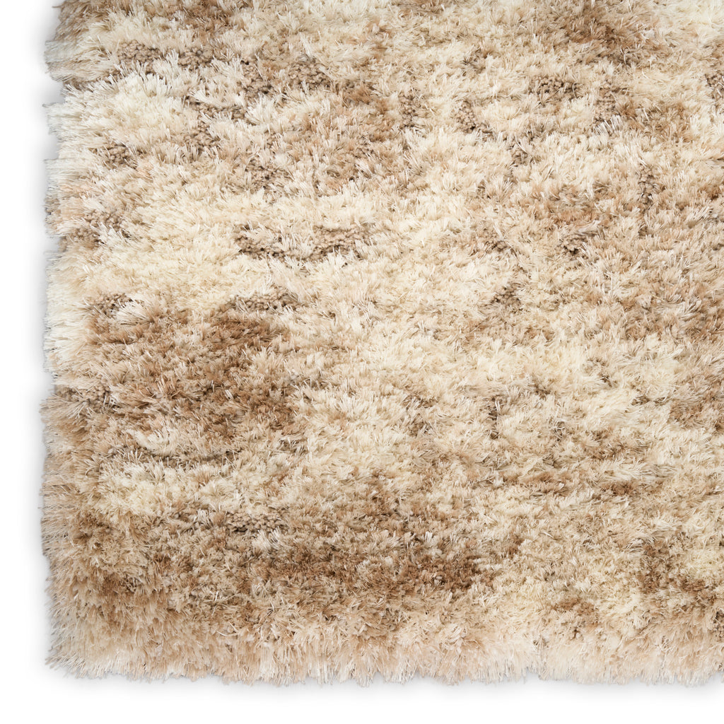nourison dreamy shag drs10 ivory dark beige rug