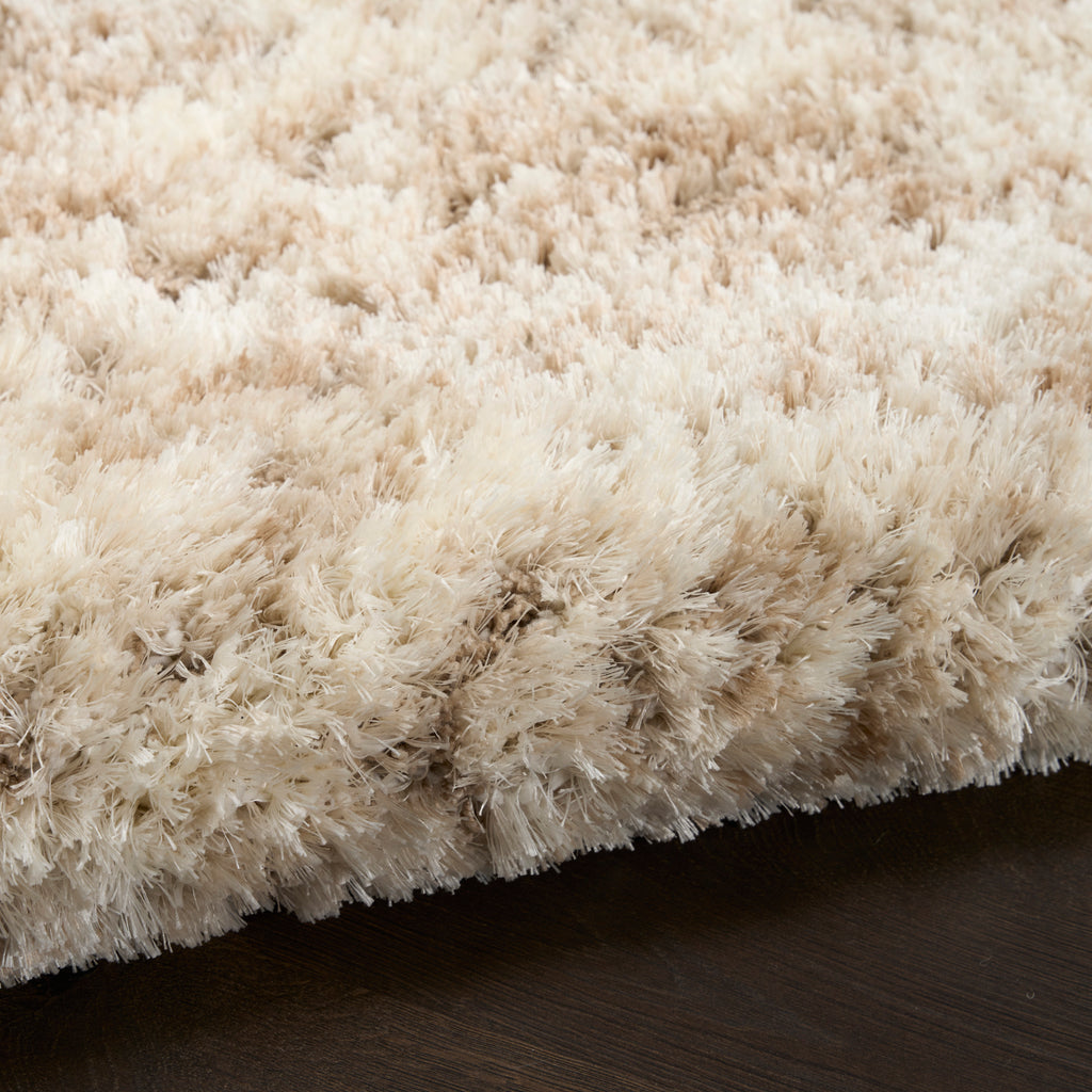 nourison dreamy shag drs10 ivory dark beige rug