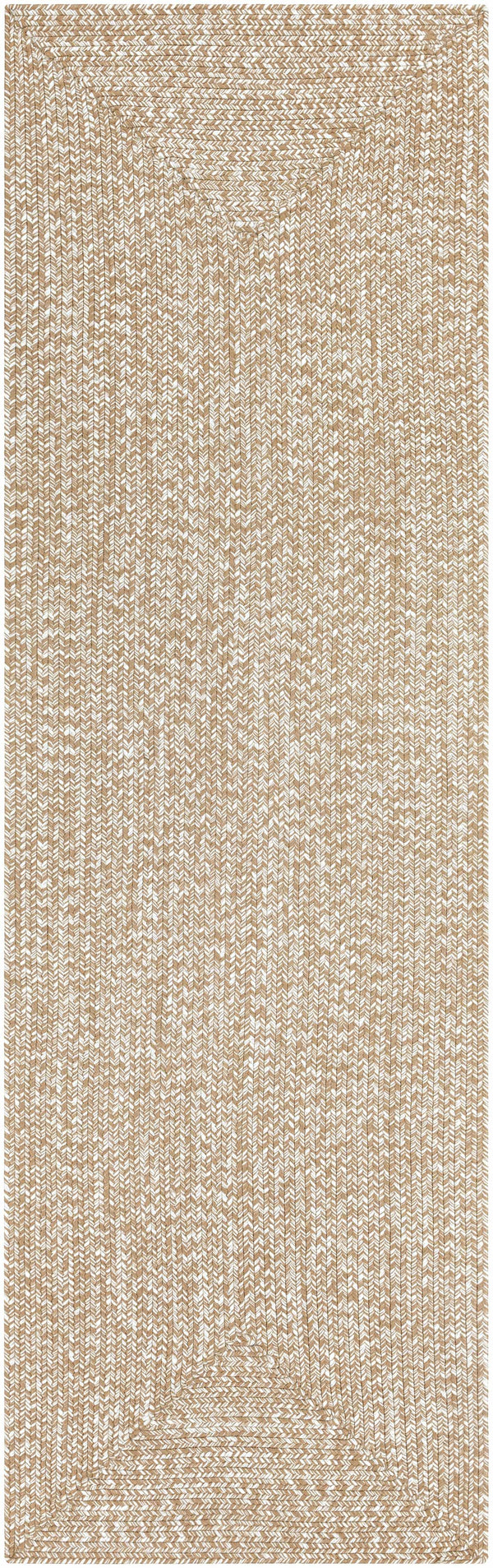 Hauteloom Flaxville FLAXV Cream Machine Made Polypropylene Rug