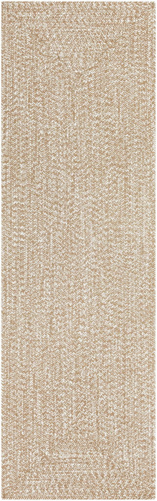 Hauteloom Flaxville FLAXV Cream Machine Made Polypropylene Rug