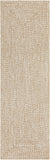 Hauteloom Flaxville FLAXV Cream Machine Made Polypropylene Rug