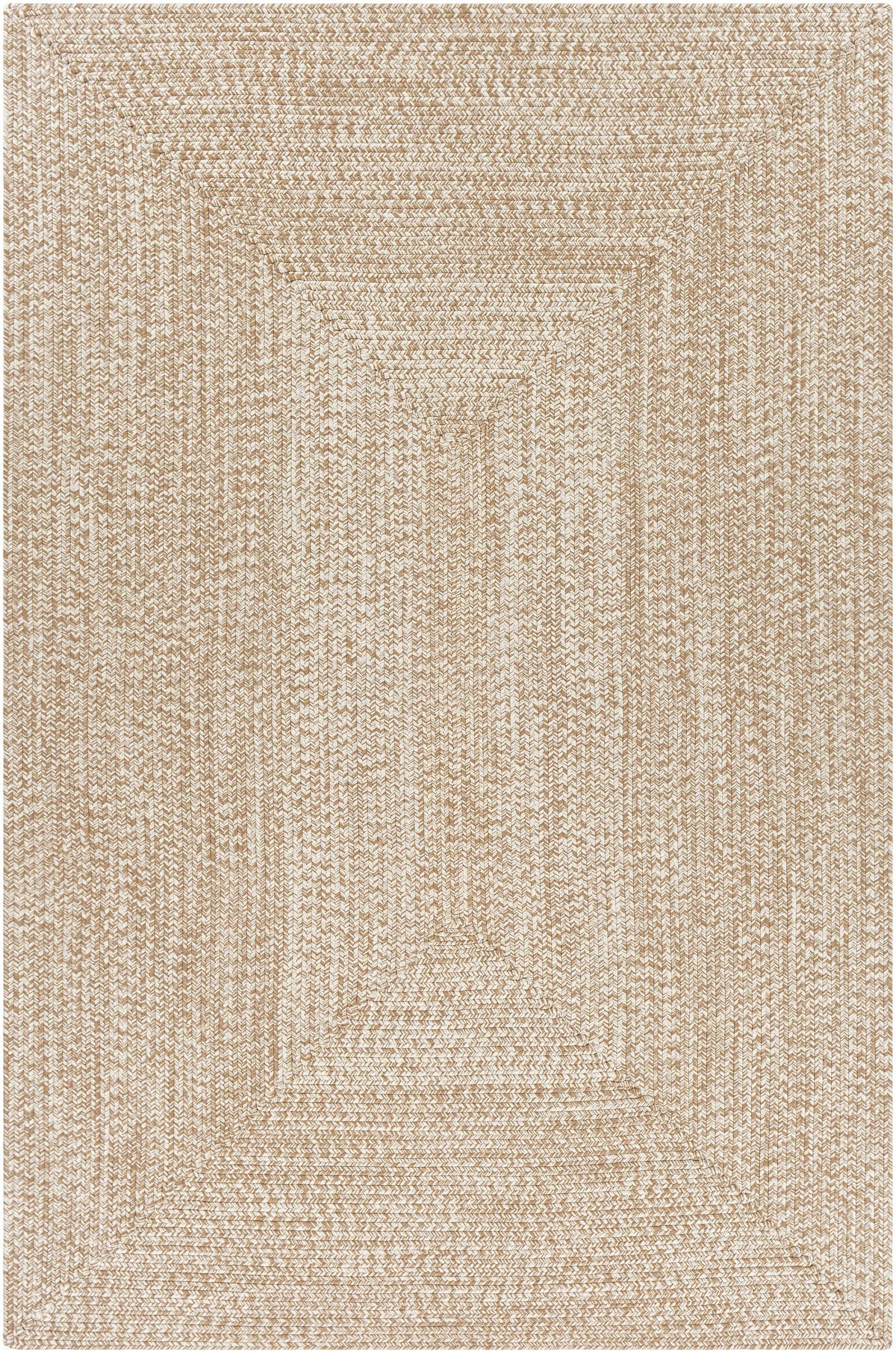 Hauteloom Flaxville FLAXV Cream Machine Made Polypropylene Rug