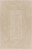 Hauteloom Flaxville FLAXV Cream Machine Made Polypropylene Rug