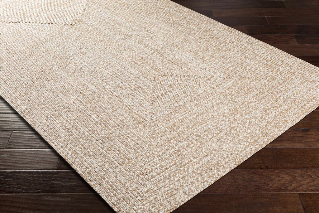 Hauteloom Flaxville FLAXV Cream Machine Made Polypropylene Rug
