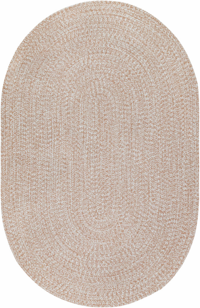 Hauteloom Flaxville FLAXV Cream Machine Made Polypropylene Rug