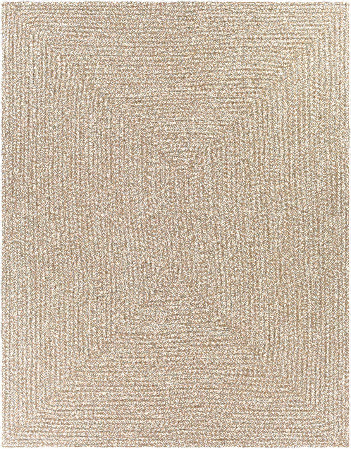 Hauteloom Flaxville FLAXV Cream Machine Made Polypropylene Rug