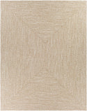 Hauteloom Flaxville FLAXV Cream Machine Made Polypropylene Rug