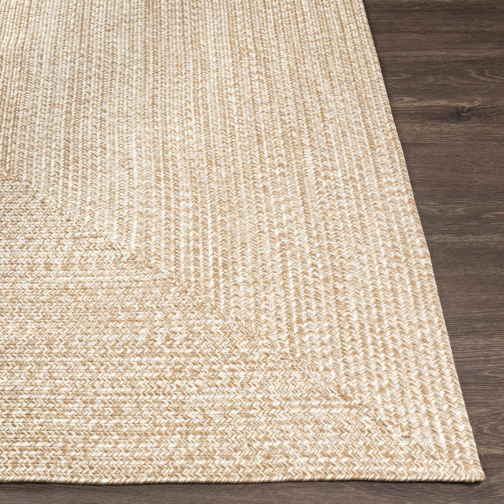 Hauteloom Flaxville FLAXV Cream Machine Made Polypropylene Rug