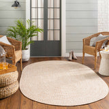 Hauteloom Flaxville FLAXV Cream Machine Made Polypropylene Rug