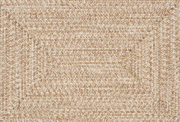 Hauteloom Flaxville FLAXV Cream Machine Made Polypropylene Rug