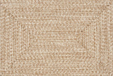 Hauteloom Flaxville FLAXV Cream Machine Made Polypropylene Rug