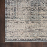 nourison lynx lnx06 ivory blue rug