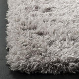 safavieh clearance flokati shag flk950f silver rug