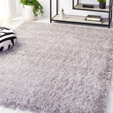 safavieh clearance flokati shag flk950f silver rug