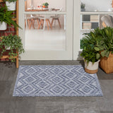 nourison versatile nrv01 denim blue rug