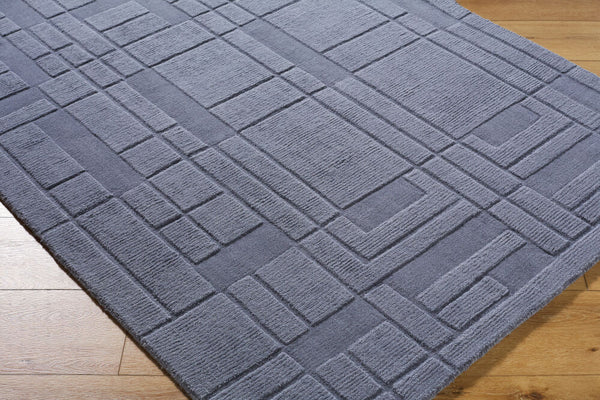 surya luxuries flw 2302 slate gray rug