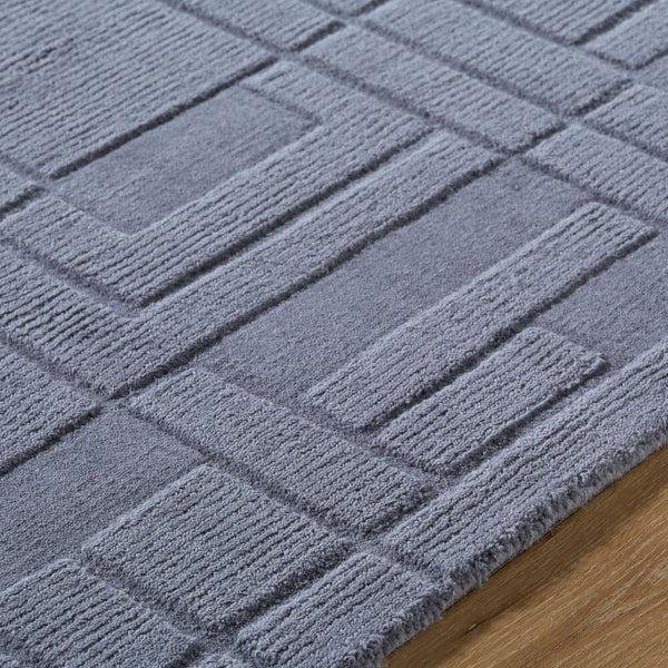 surya luxuries flw 2302 slate gray rug