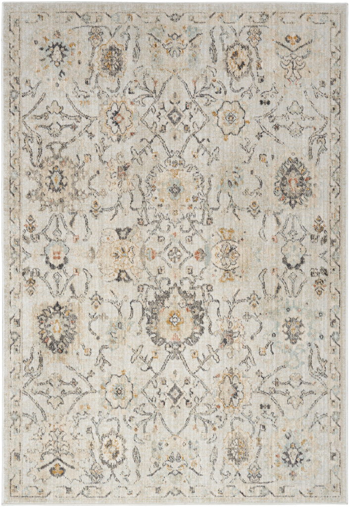 nourison oushak home ous01 grey rug