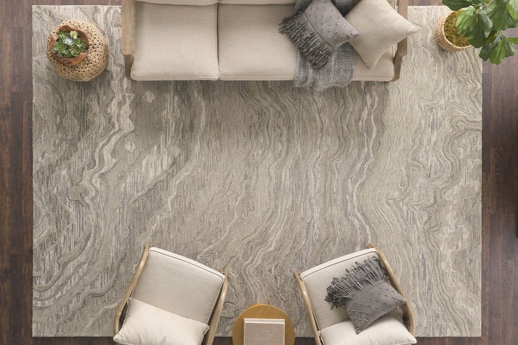 nourison graceful gru01 grey rug