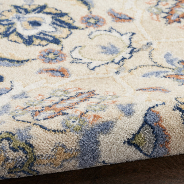nourison allur alr03 beige rug