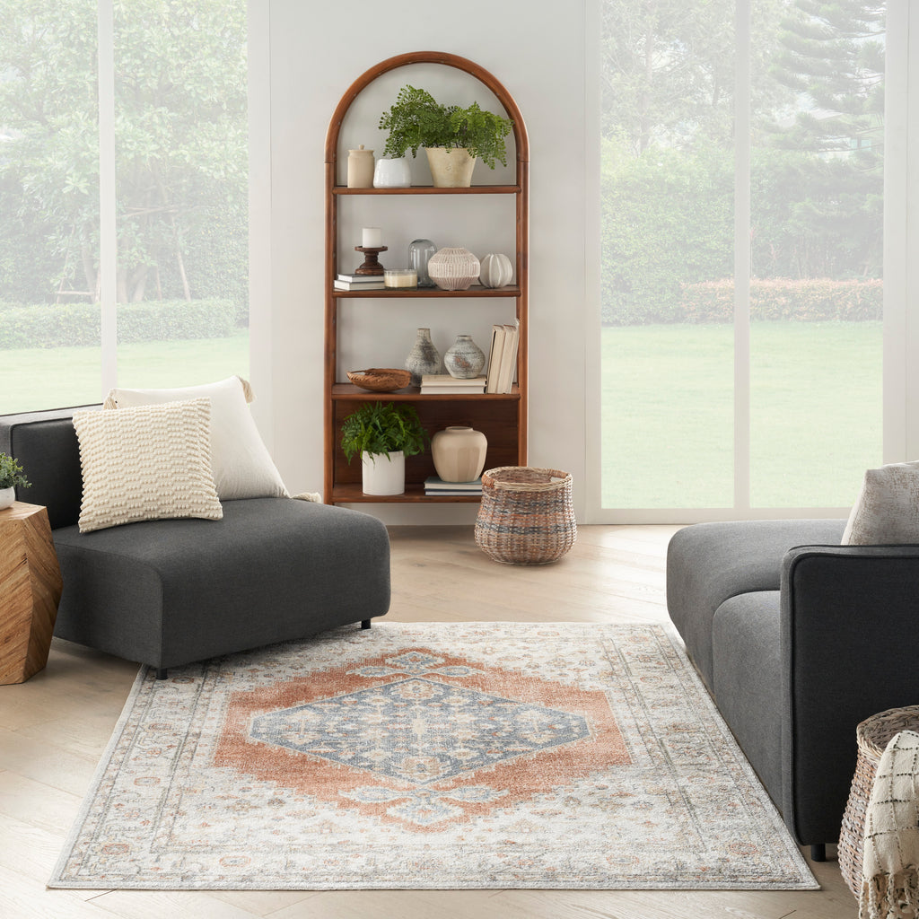 nourison astra machine washable asw11 grey multicolor rug