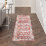 nourison fulton ful09 red rug