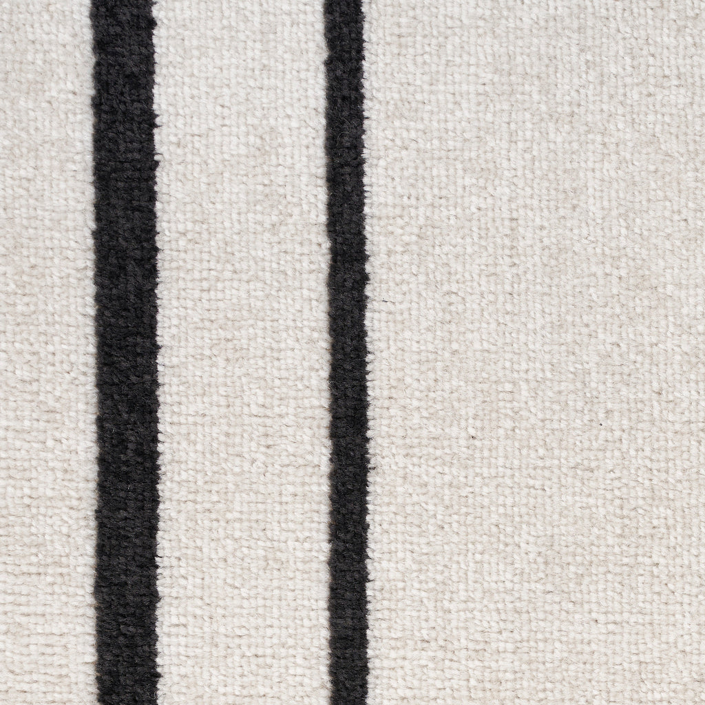 nourison nourison essentials nre02 ivory black rug