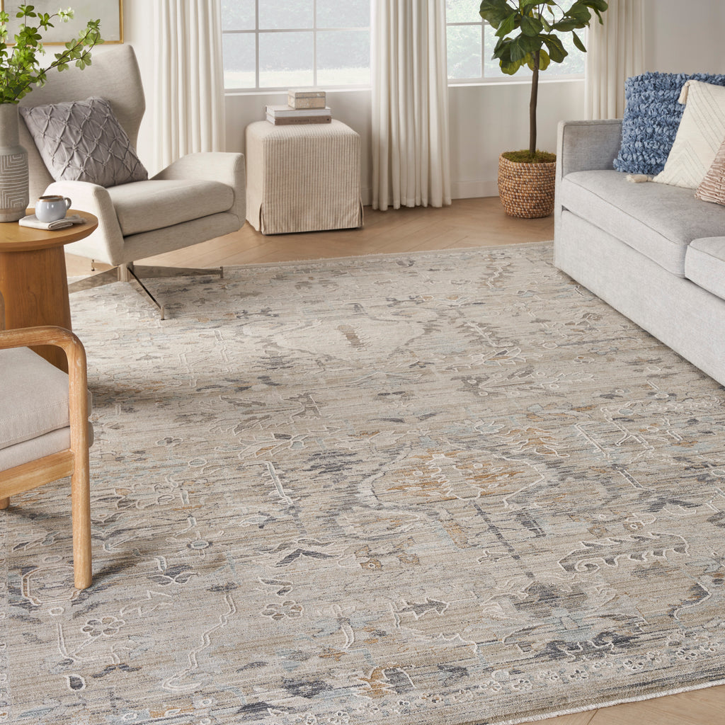 nourison lynx lnx02 ivory taupe rug