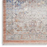 nourison elegant heirlooms elh01 blue multicolor rug
