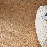 nourison natural jute njt01 bleached rug