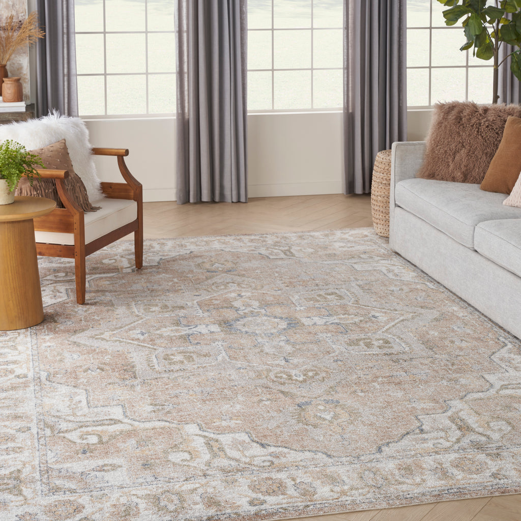 nourison astra machine washable asw12 beige rug