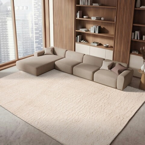 safavieh clearance fontana shag 800 fnt800b creme rug