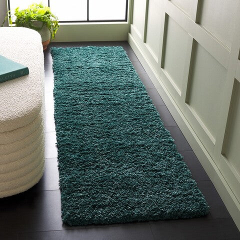 safavieh clearance fontana shag fnt800y dark green rug