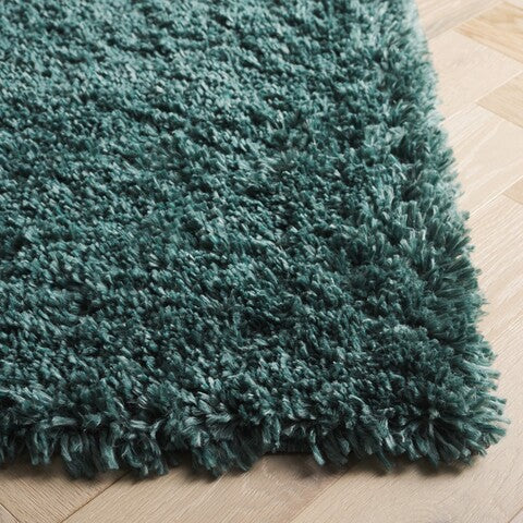 safavieh clearance fontana shag fnt800y dark green rug
