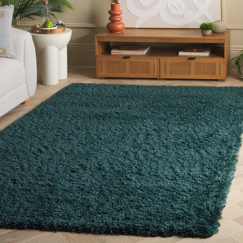 safavieh clearance fontana shag fnt800y dark green rug