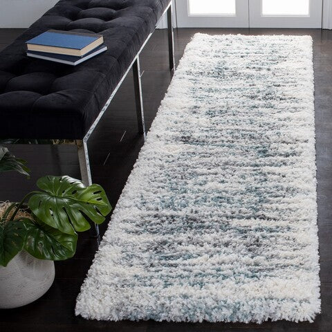 safavieh clearance fontana shag 800 fnt850b ivory rug