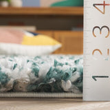 safavieh clearance fontana shag fnt850y green rug