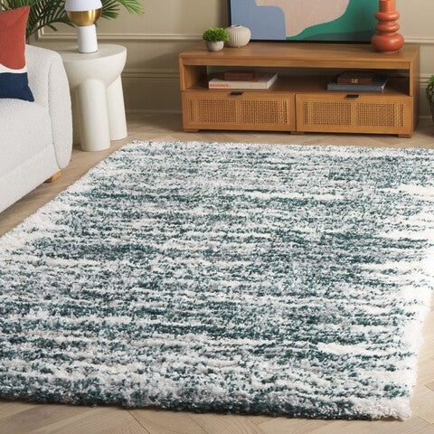 safavieh clearance fontana shag fnt850y green rug
