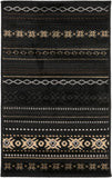 Hauteloom Fogertown FOG Black Machine Made Polypropylene Rug